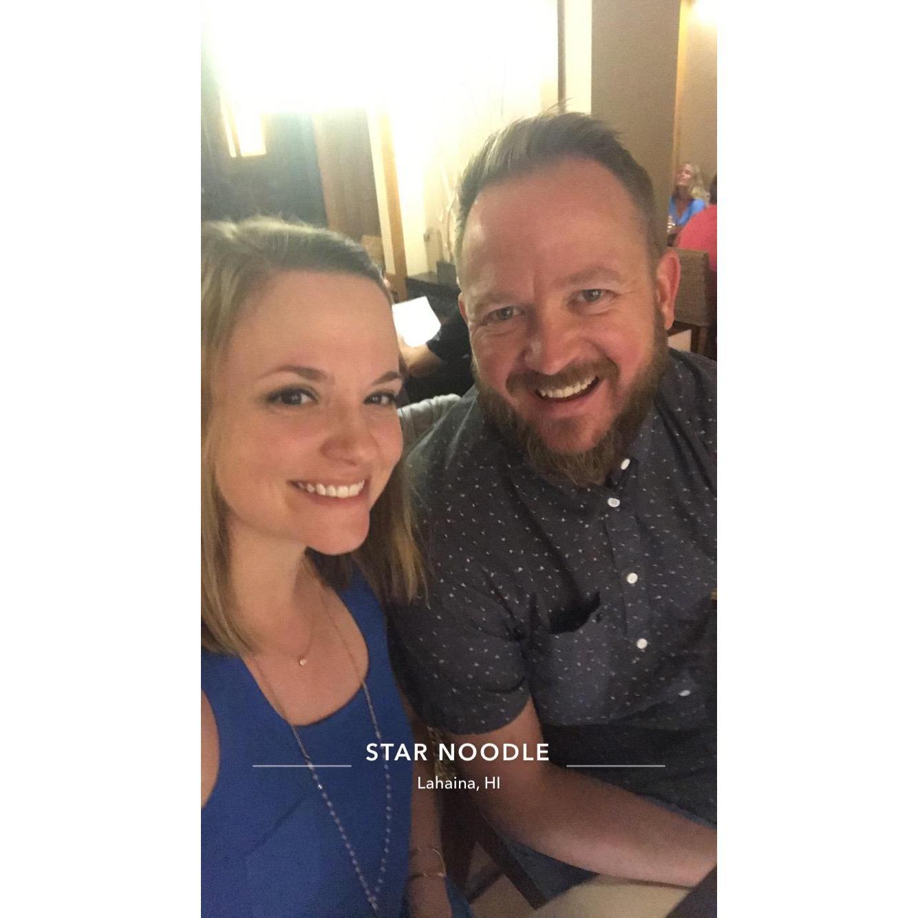 The best meal we had in Hawaii at Star Noodle! January 2018