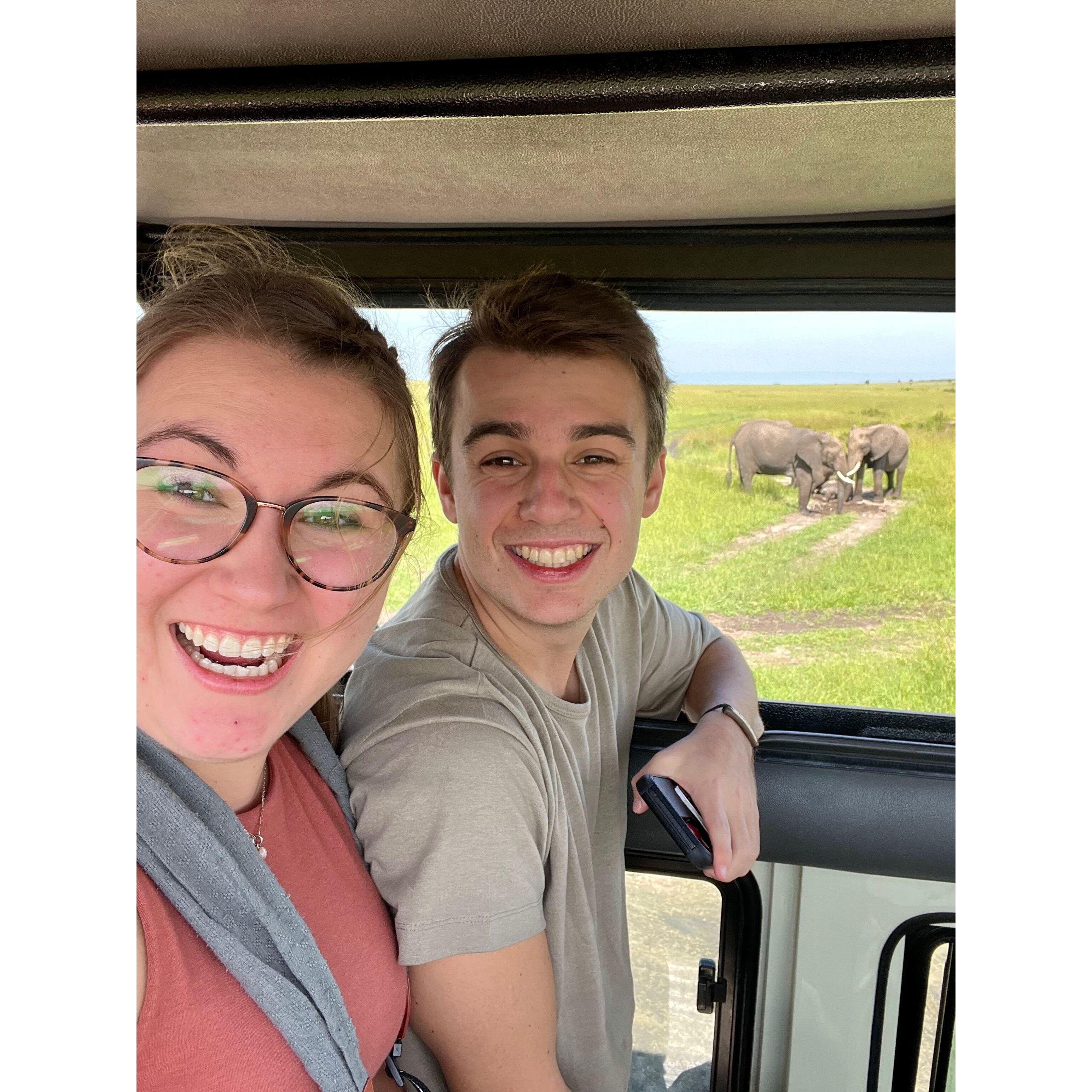 Safari in Kenya