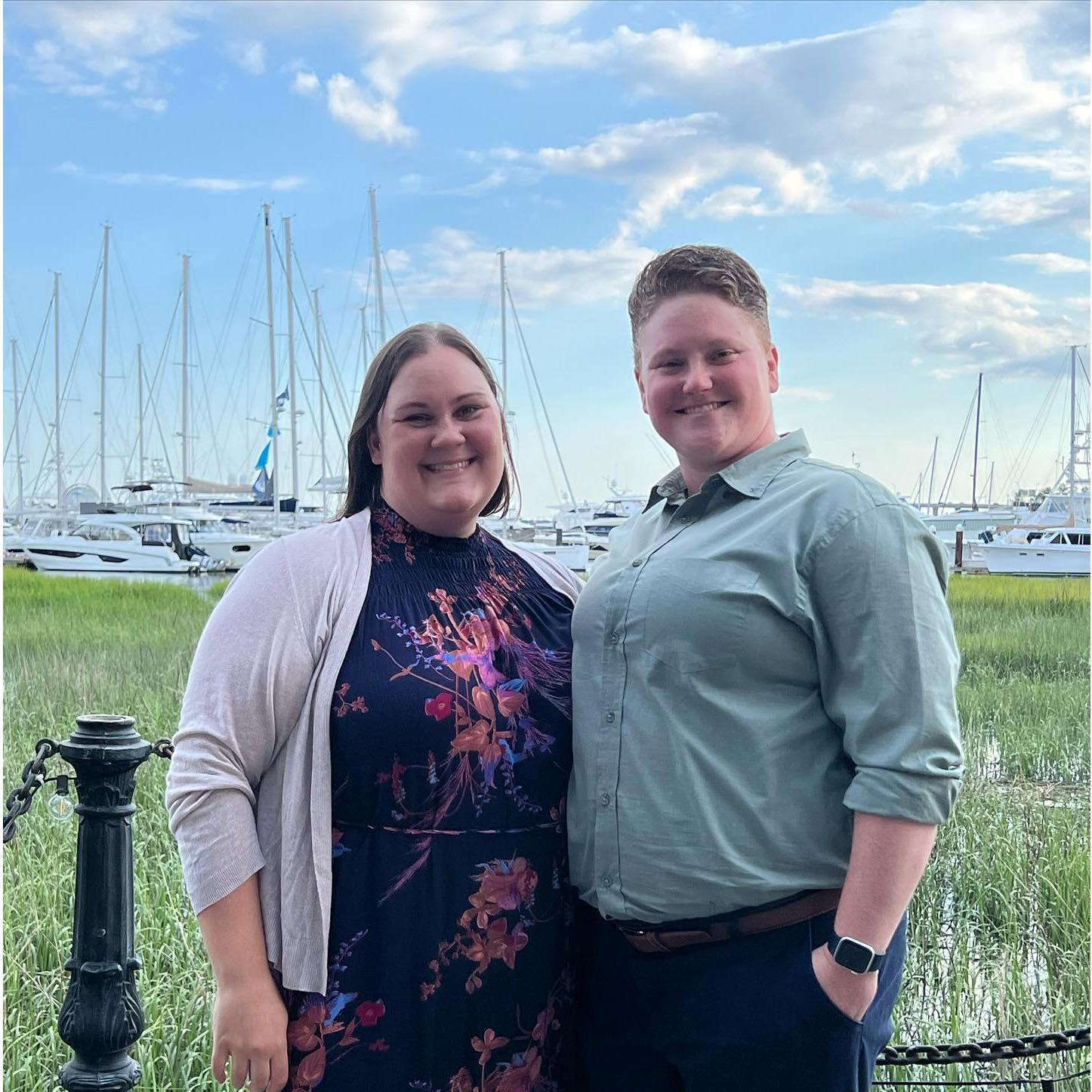 Charleston, NC for a wedding with my forever wedding date