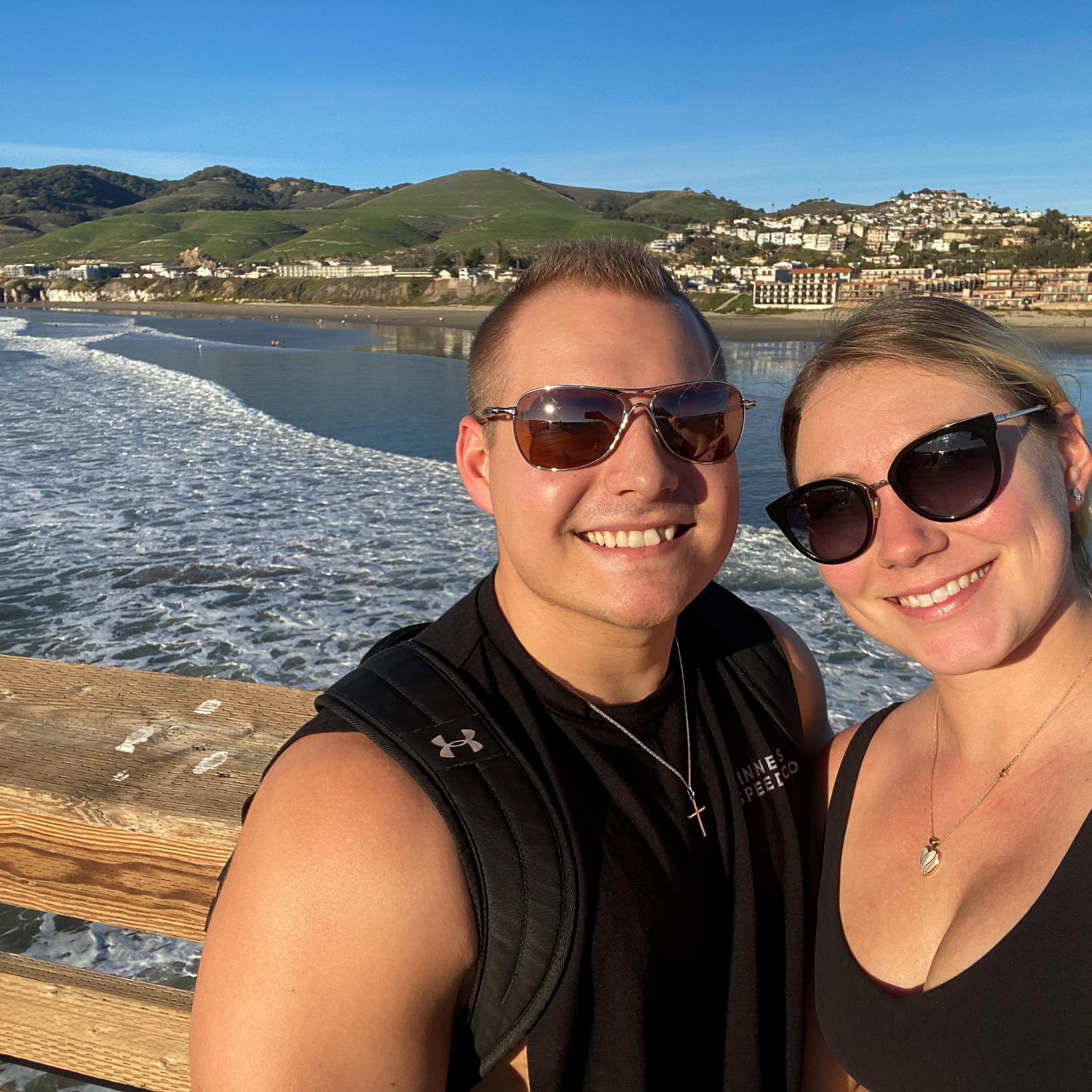 Christmas Eve 2022 at the beach in Santa Barbara