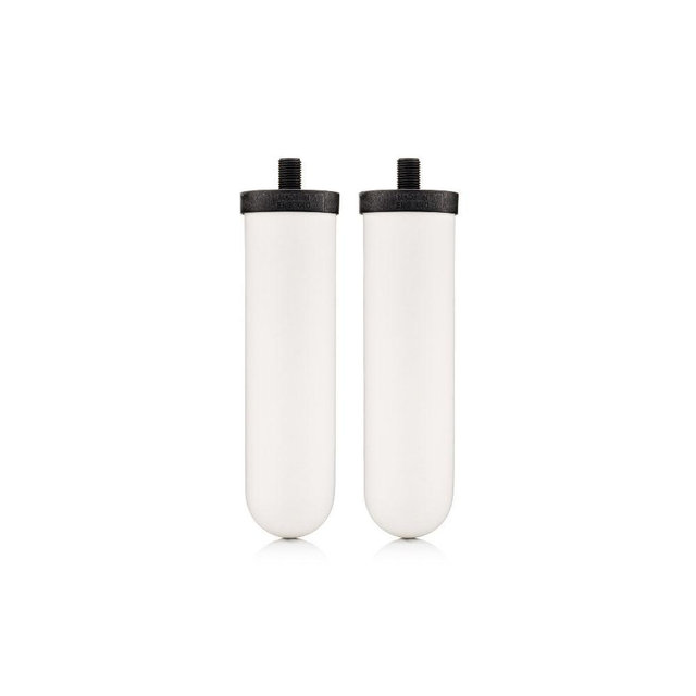 British Berkefeld 7" Ultra Sterasyl Ceramic Gravity Filter Cartridge | 2 Pack| Reduces Contaminants | Suitable for All Gravity Cans | Improves Taste & Odour | NSF Certified Candle Element