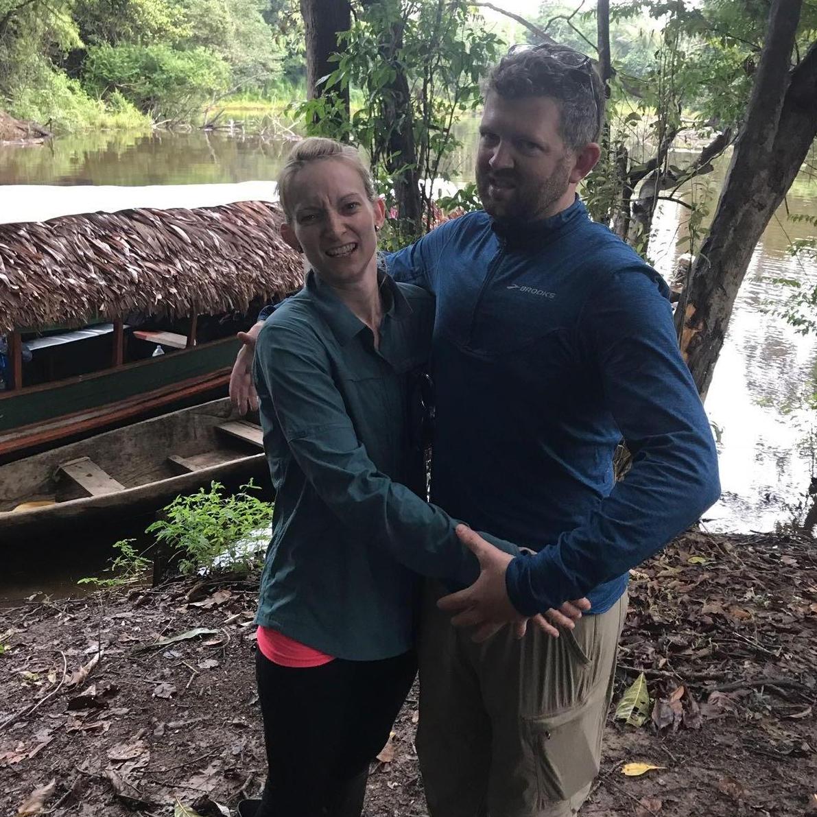That time we smelled REAL bad...like the worst ever, and put our relationship to the ultimate test roughing it in the Amazon jungle for 4 days.