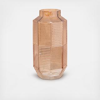 Luster Paneled Vase