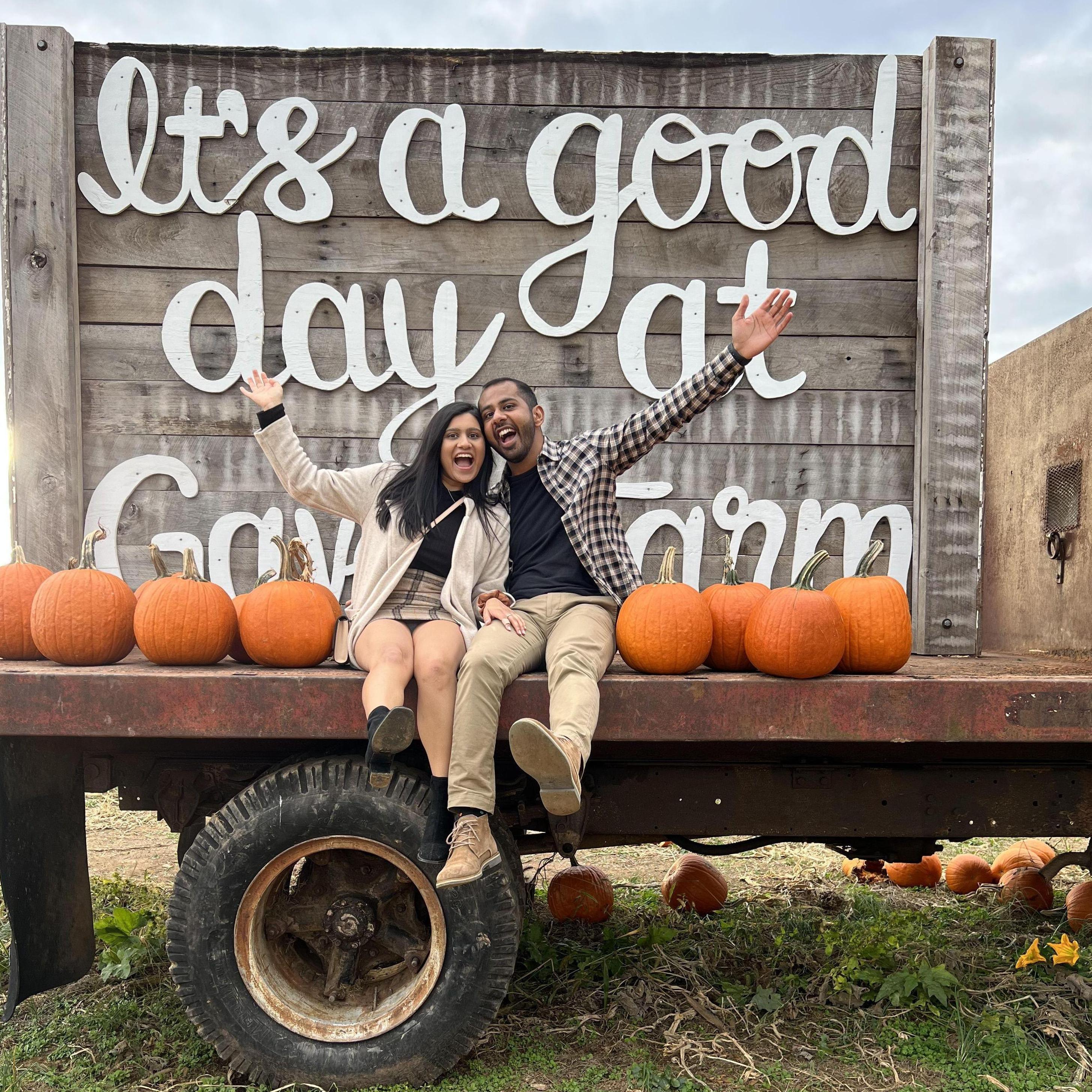 October 2021 | 3rd Pumpkin Patch together!