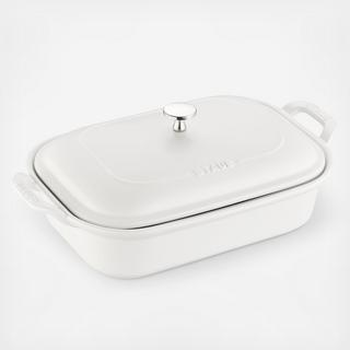 Rectangular Covered Matte Baking Dish