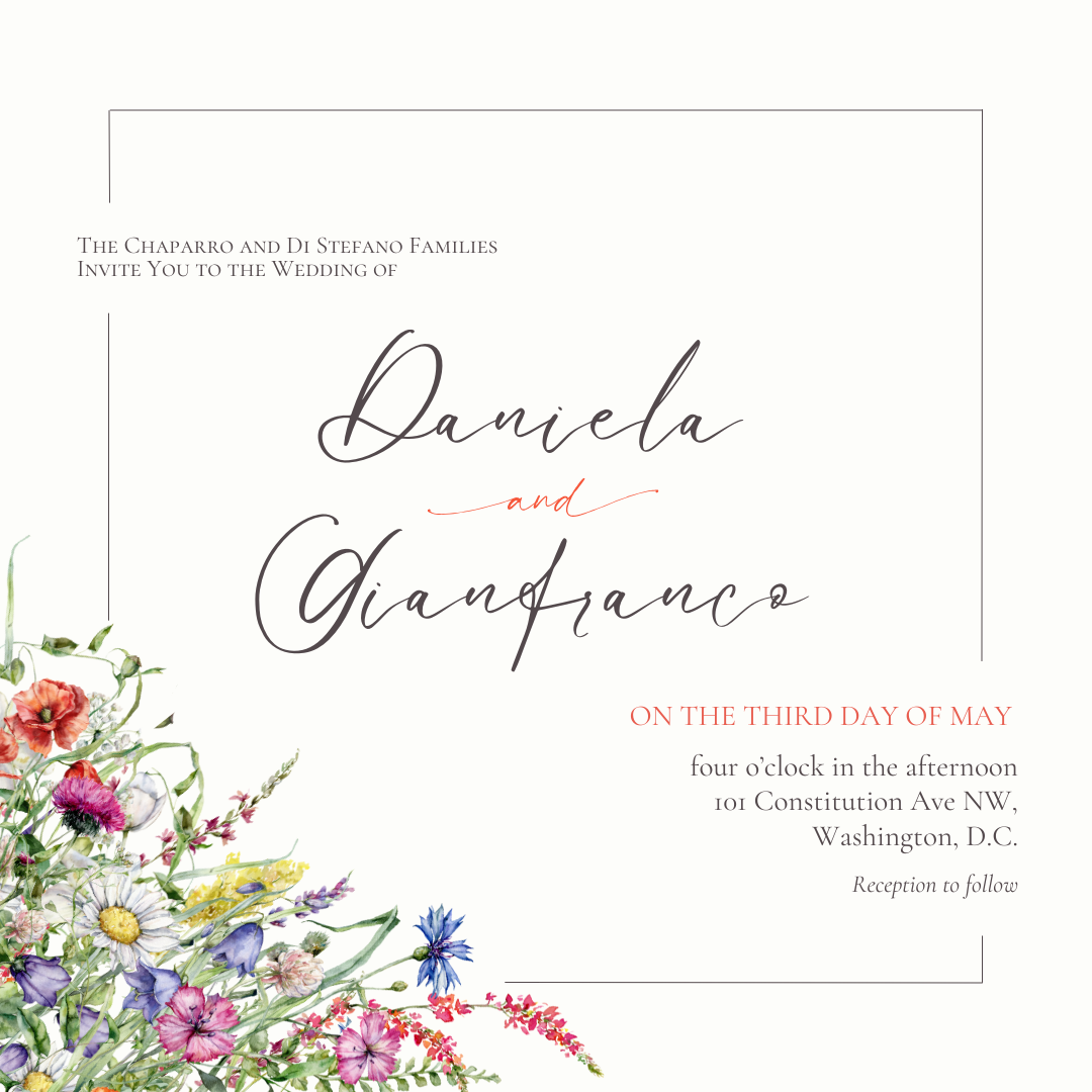 The Wedding Website of Daniela Chaparro and Gianfranco DiStefano