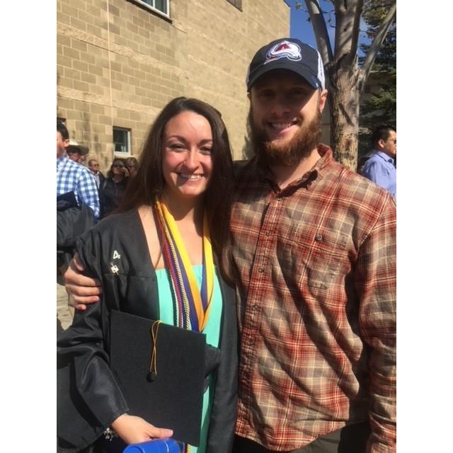 Alex brought his beard as a plus one to my college graduation....Luckily the beard only lasted a few more months.