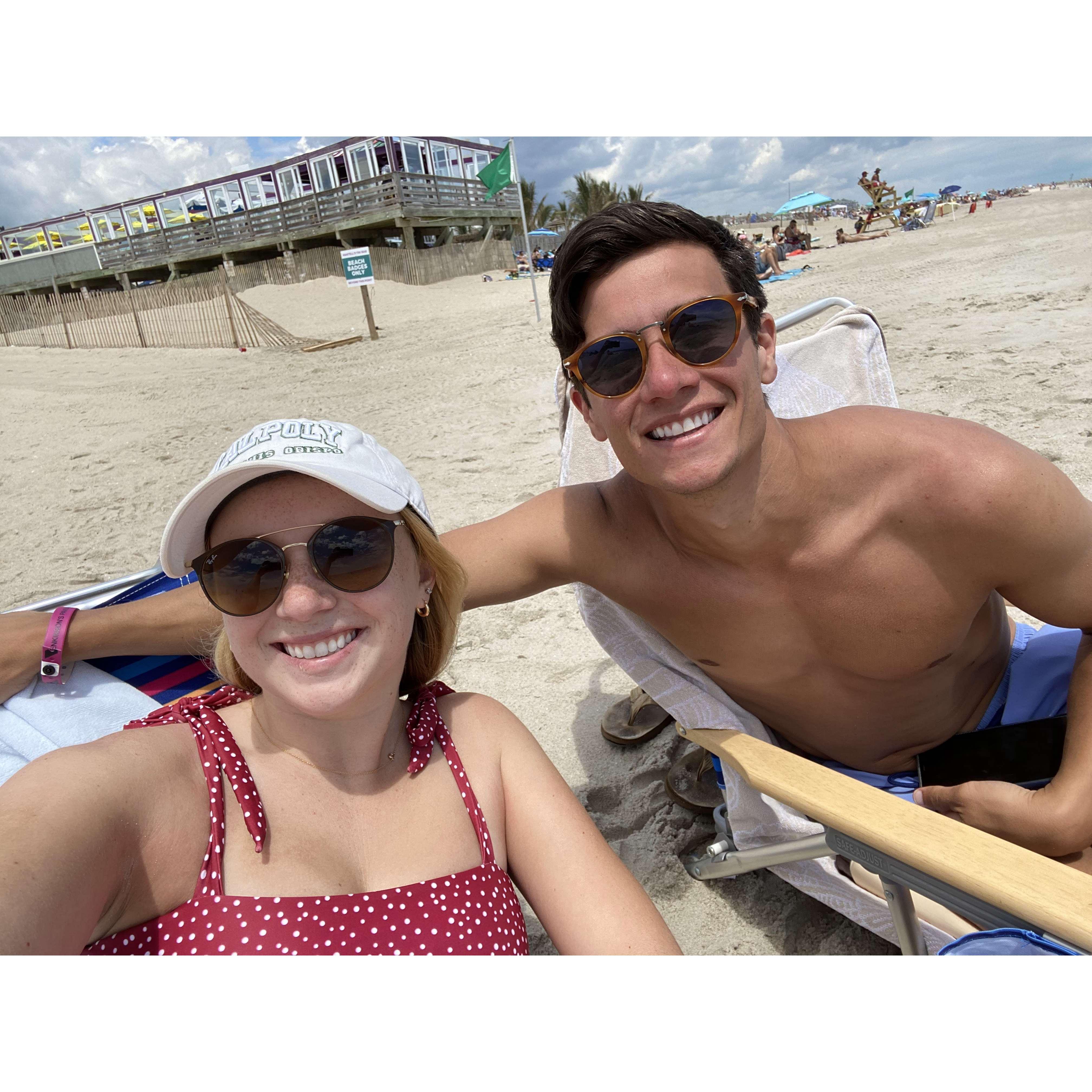 Beach day on the Jersey Shore - June 2020
