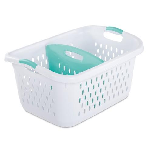 Sterilite Laundry baskets 2.2 Bushel Divided White - Room Essentials™