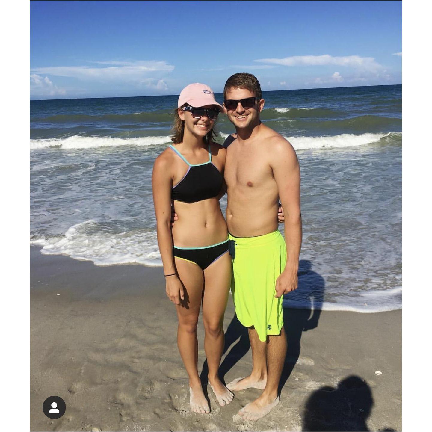 First picture posted on Instagram as a couple