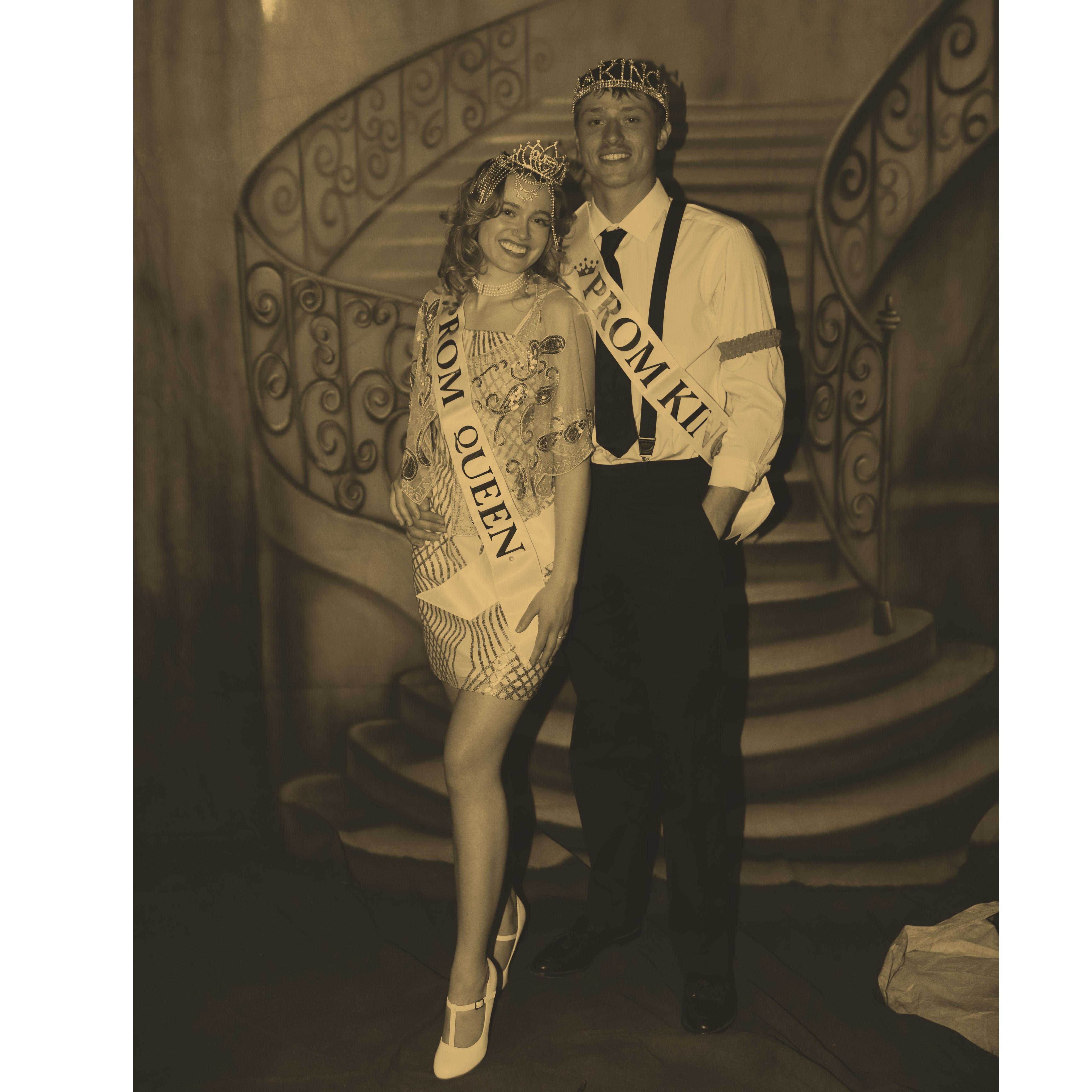 1920s Adult Prom King&Queen <3