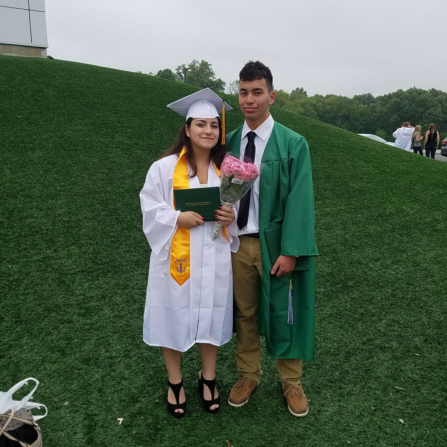 Two high school graduates 2018!