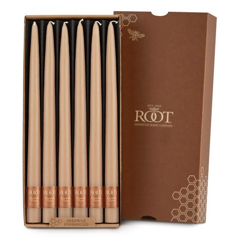 12" Dipped Taper Candle Blosom Box of 12 Candles