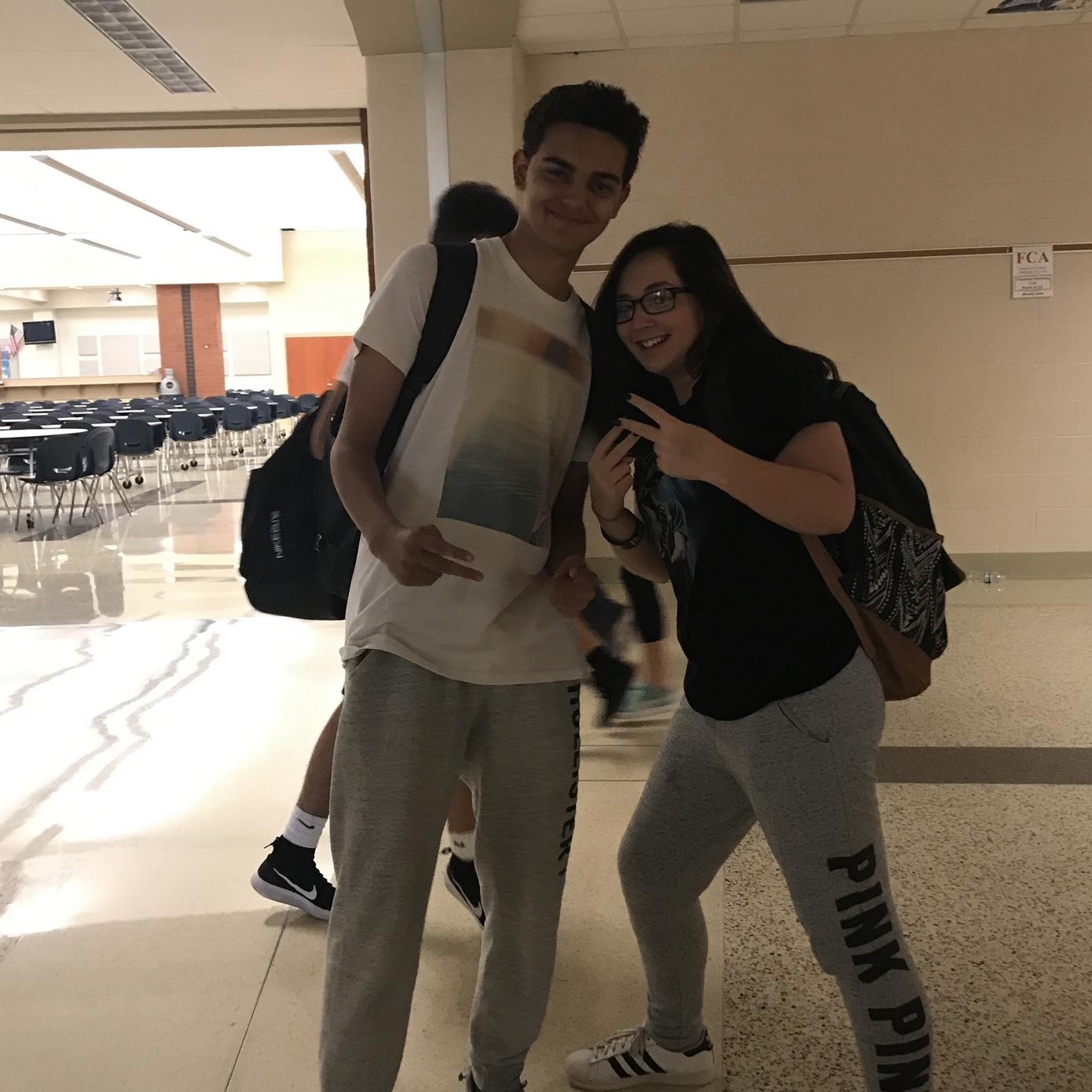 Our first ever picture together! 09.15.2017