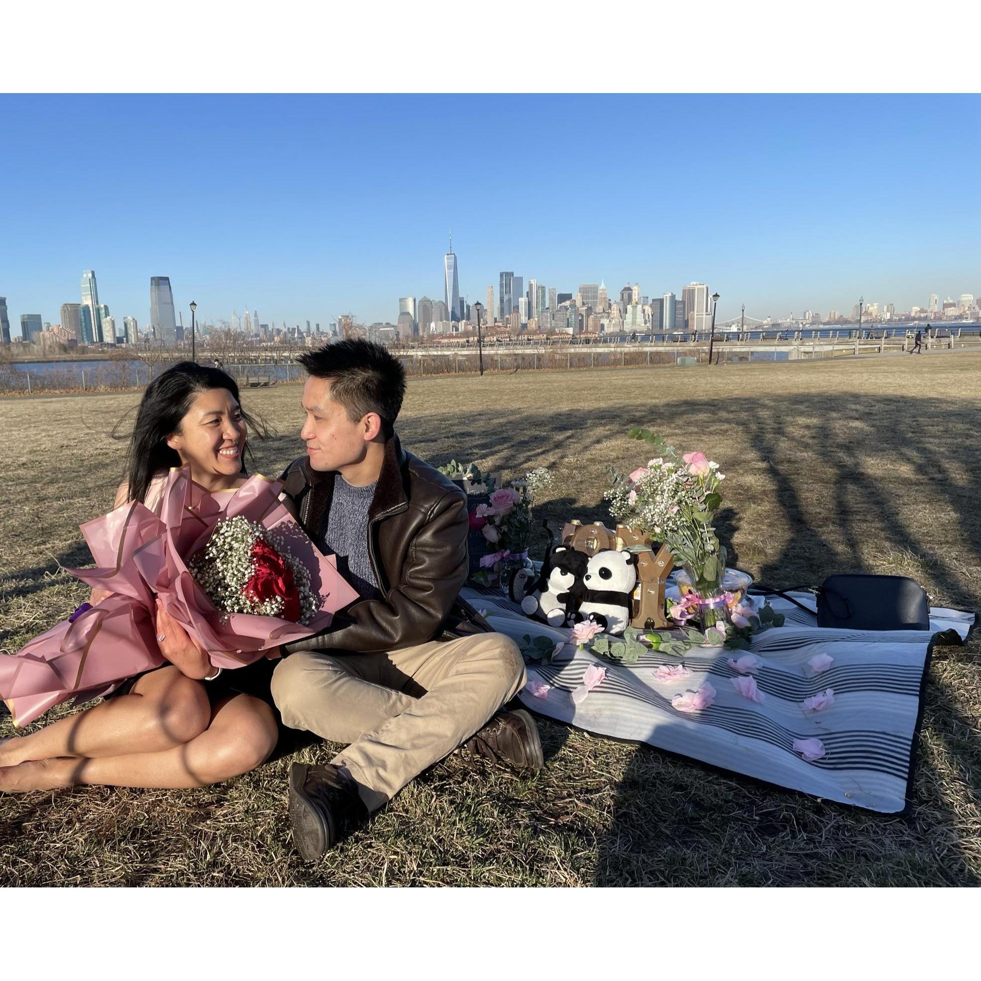 Proposal stop 2: Liberty State Park in New Jersey
