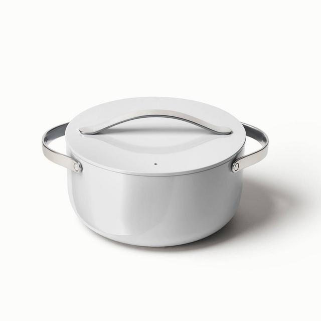 Caraway Home 6.5qt Dutch Oven with Lid Gray