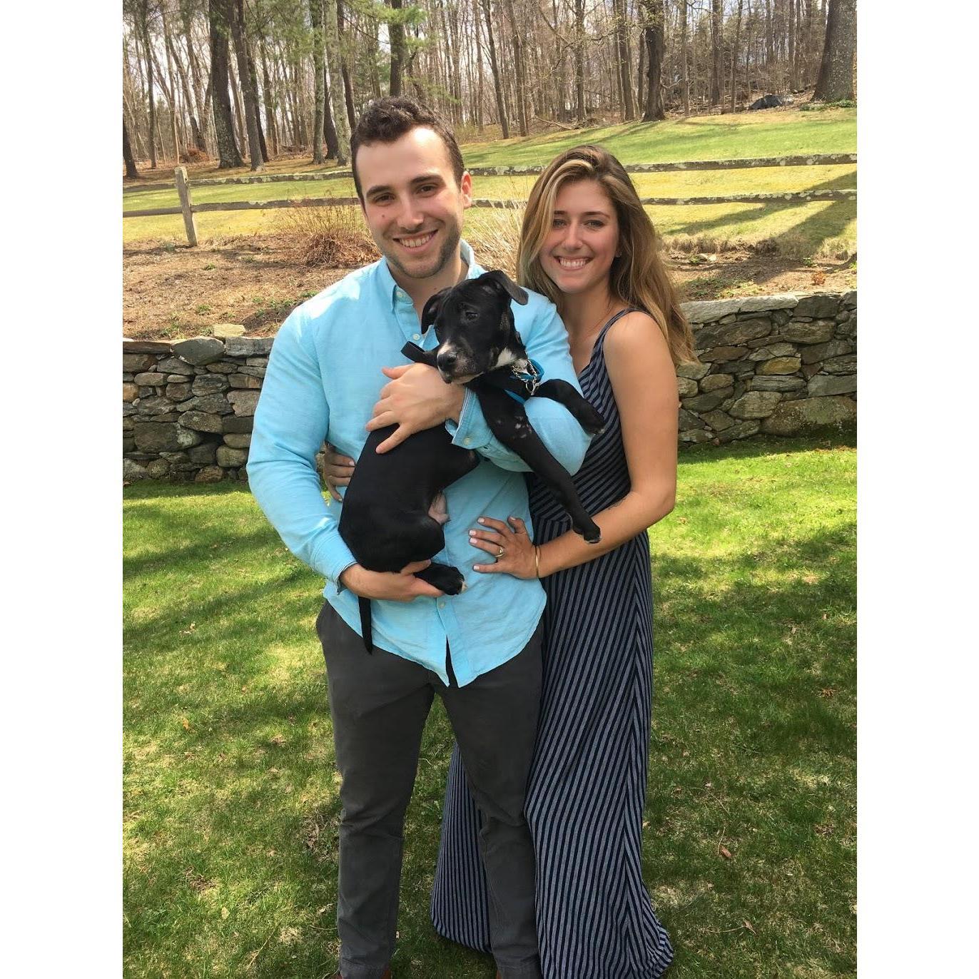 2 weeks post-hospital, day 2 with Mason & our first holiday together.
Easter - Brewster, NY - April 2017