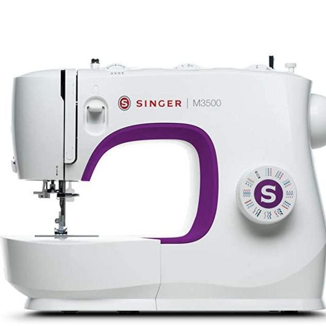 SINGER | M3500 Sewing Machine with 110 Stitch Applications, & Built-In Needle Threader - Perfect for Beginners - Sewing Made Easy