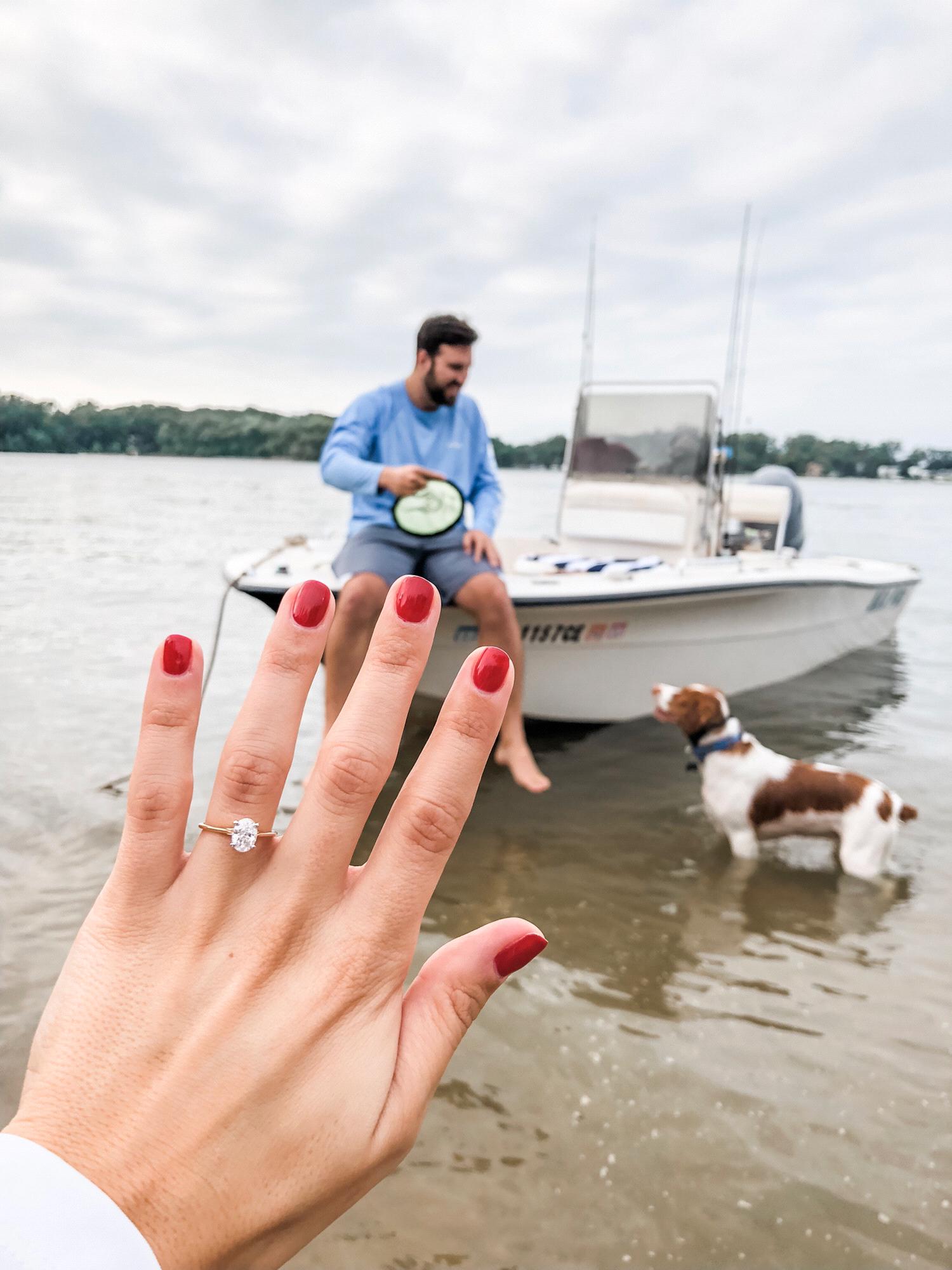 September 2018 - When Jeff popped the question!