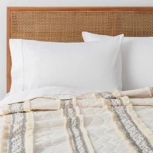 White Moroccan Wedding Quilt - Opalhouse™
