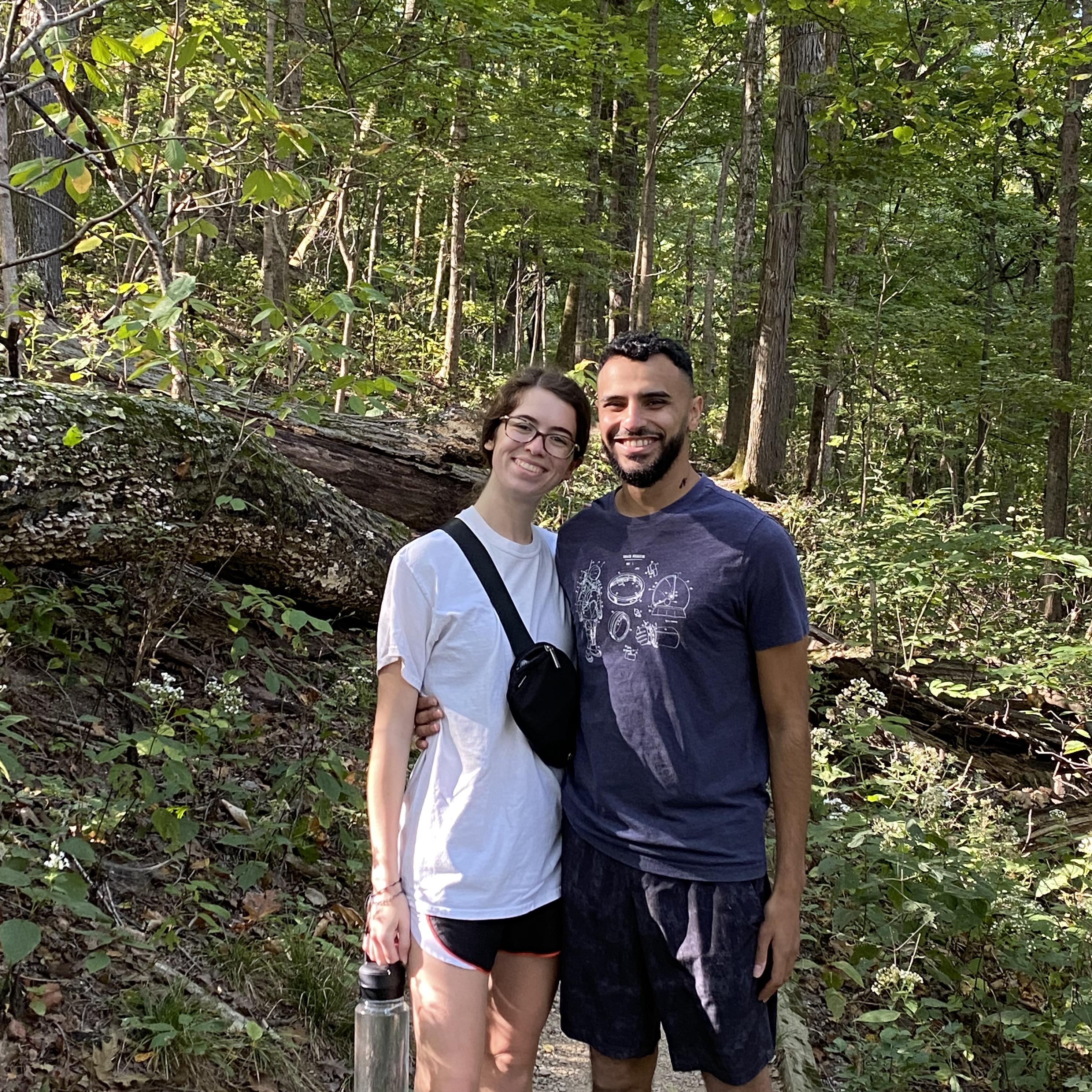 This season of engagement has been very stressful, but there have been little moments of peace throughout, like this hike!