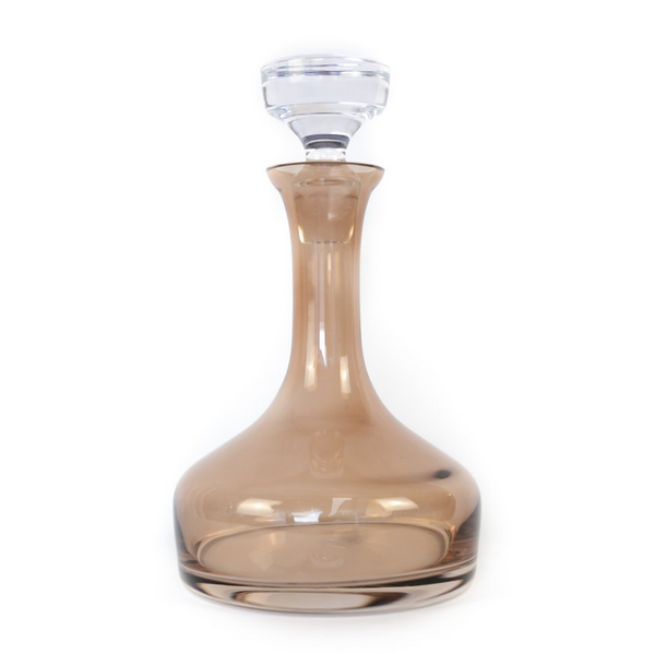 Vogue Decanter, Amber Smoke