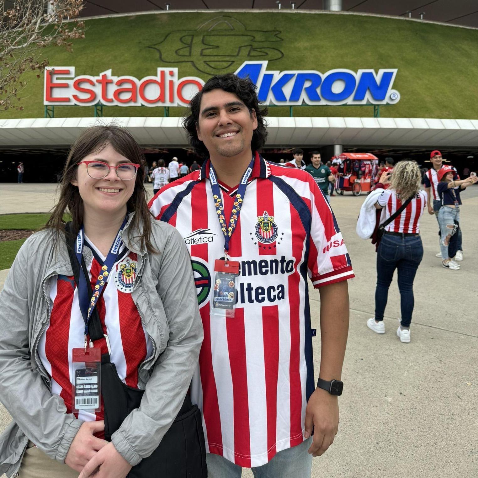 02/2024 | Zapopan, Jalisco | We finally saw Luis' favorite soccer team Chivas at a home game!