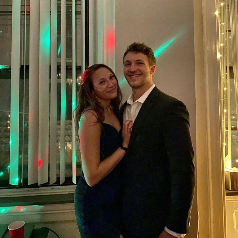 Carly's sorority date night