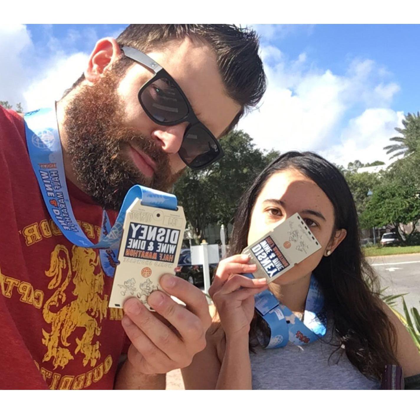 Our first Half Marathon together!