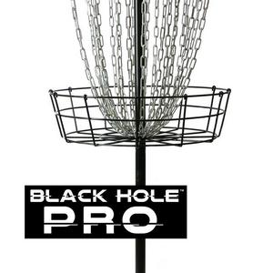 MVP Black Hole Pro 24-Chain Portable Disc Golf Basket Target