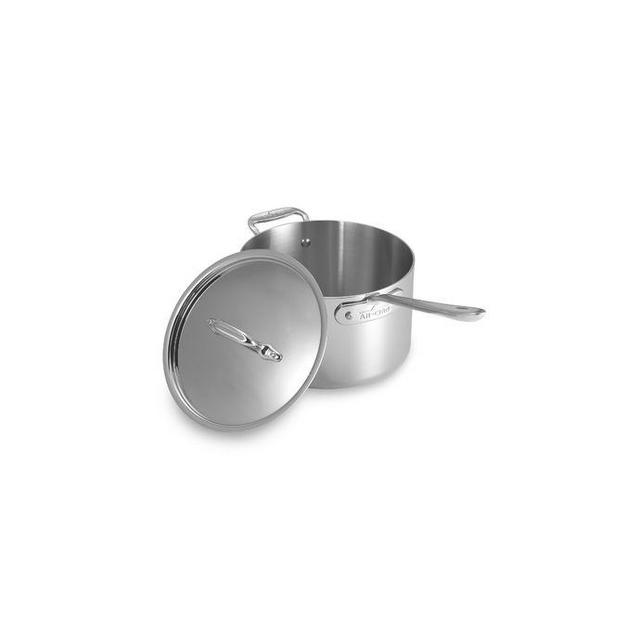 All-Clad Stainless Steel 4-Quart Covered Saucepan