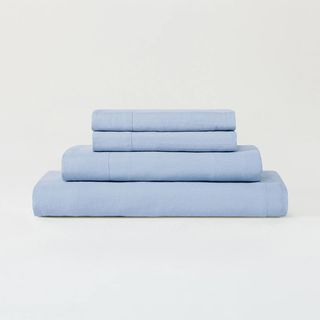 LuxeWeave Organic French 4-Piece Sheet Set