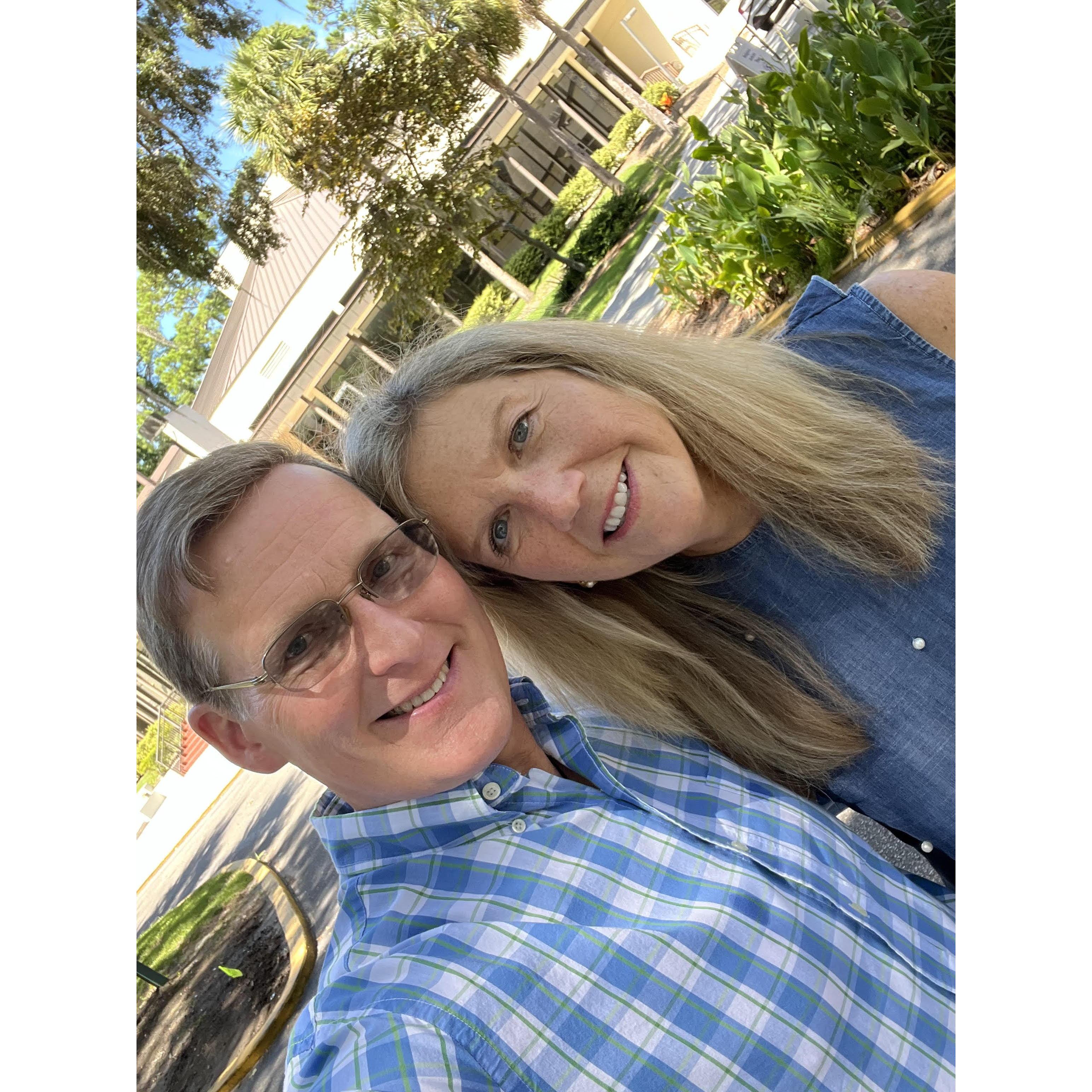 Our shared Catholic faith is the firm foundation we are building our lives upon. Here I got to share an old favorite church in Hilton Head as we traveled for my daughter's birthday/graduation party.