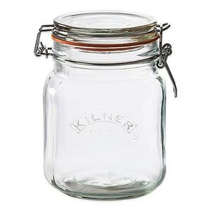 Kilner® 34 oz. Square Clip Top Canning Jar