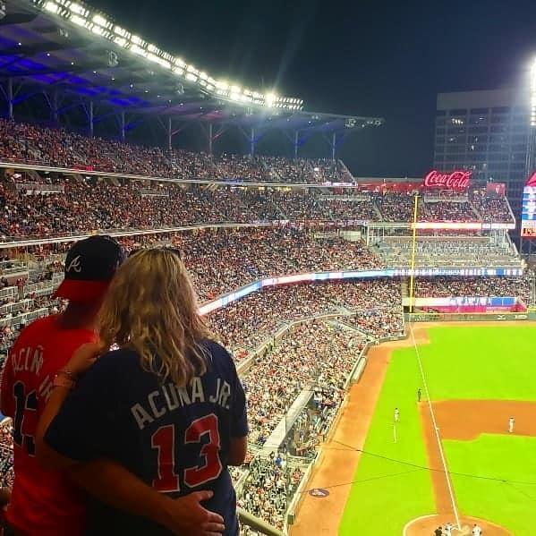 Braves game, Atlanta, GA