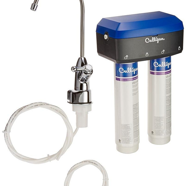 CULLIGAN US-2 2Stage Drink WTR System, 13.58 x 10.23 x 4.52, White