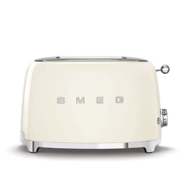 2-Slice Toaster - Retro-Style Cream