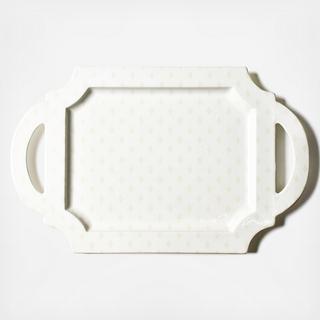 Quatrefoil Handled Tray