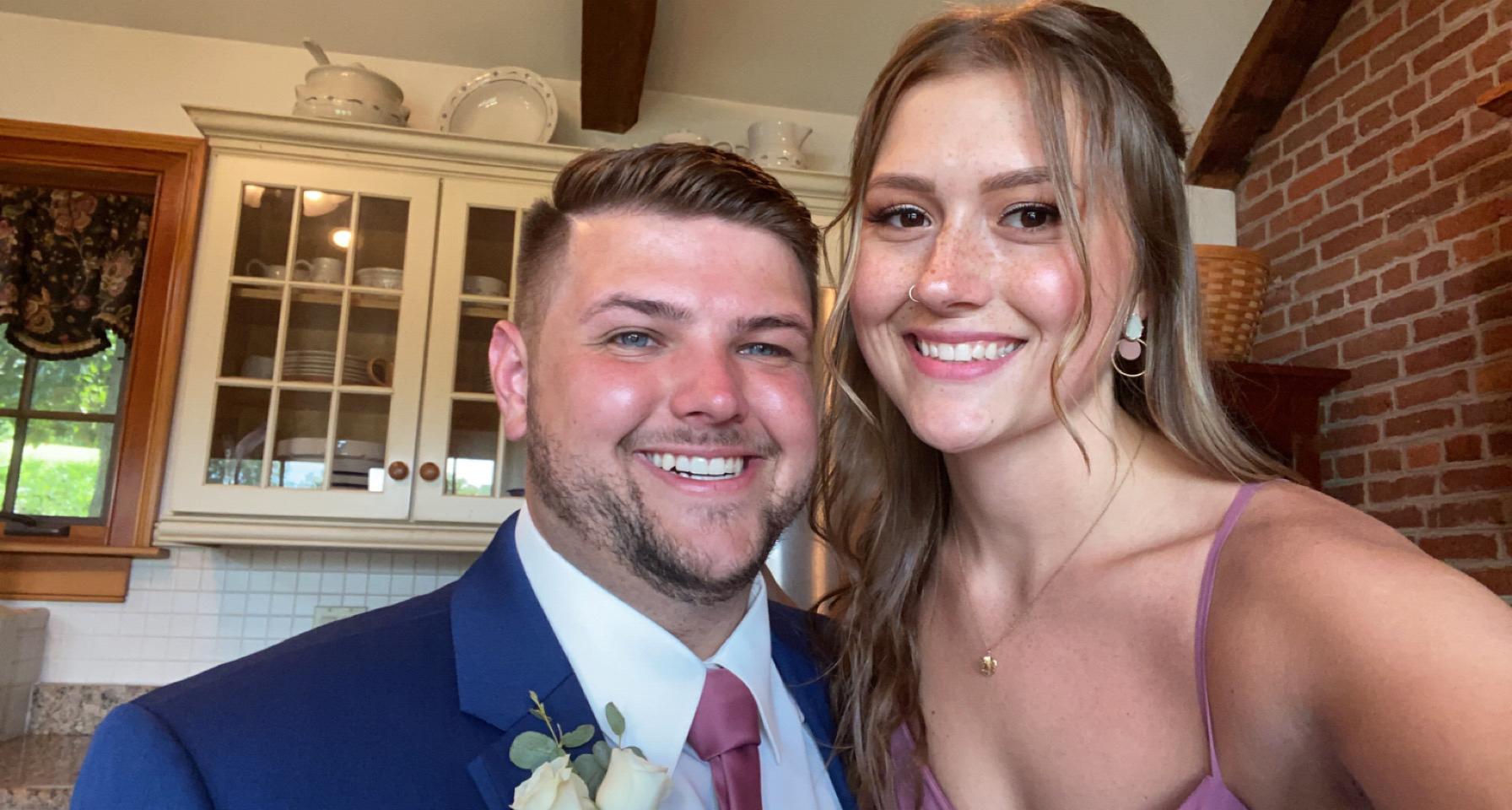 Celebrating our friends wedding!