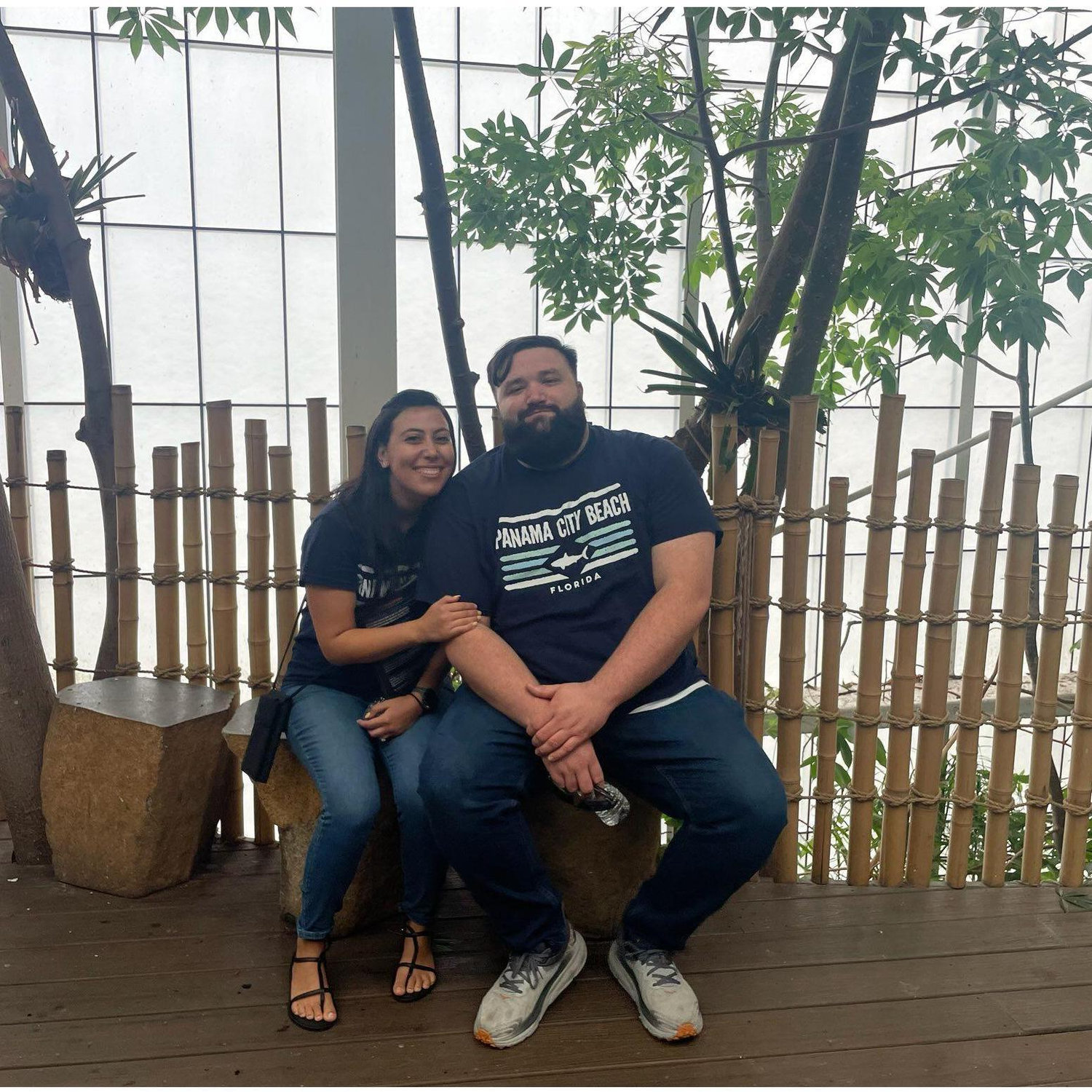 At the Dallas Aquarium