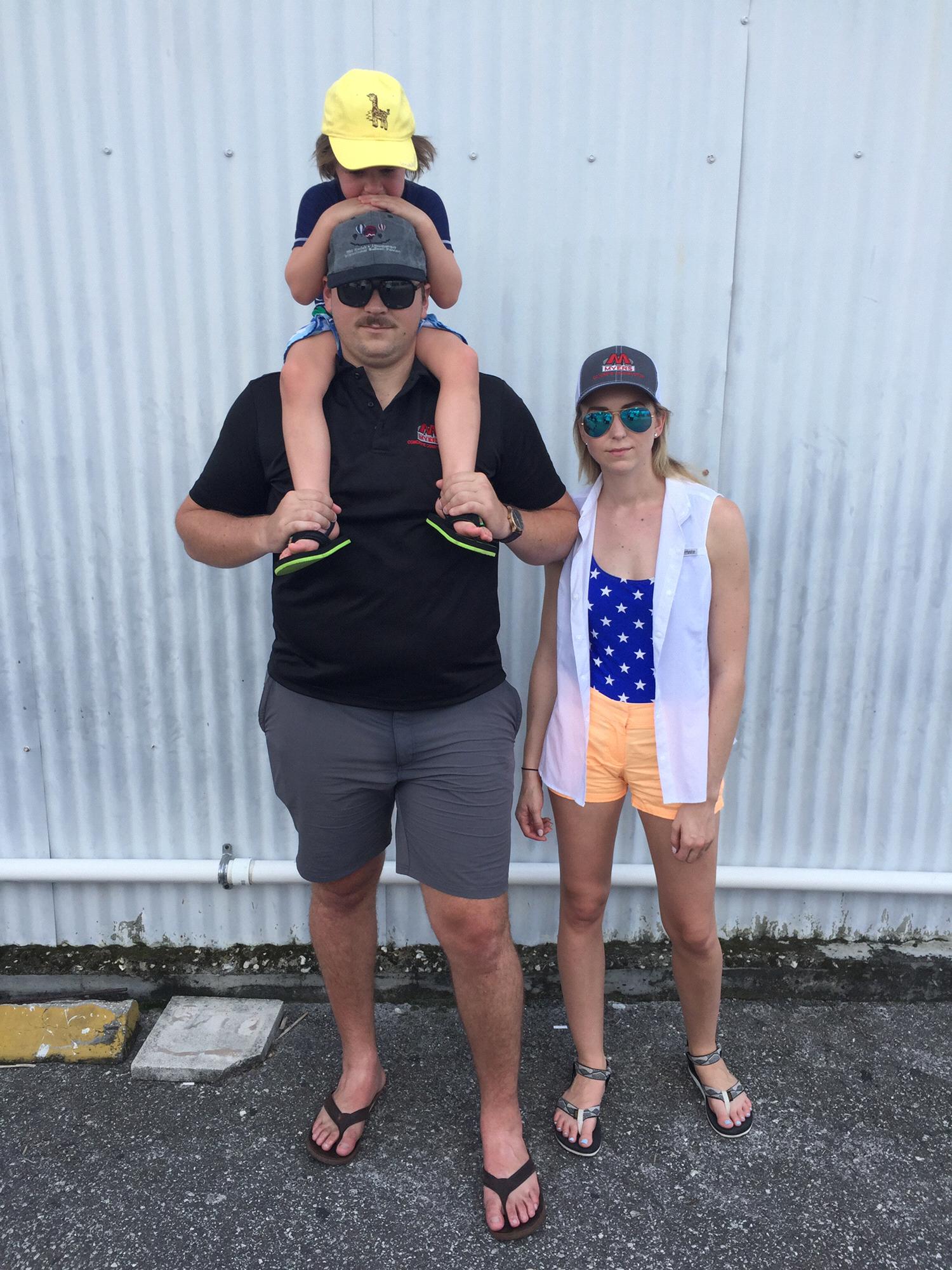 Clark's first trip to Florida.