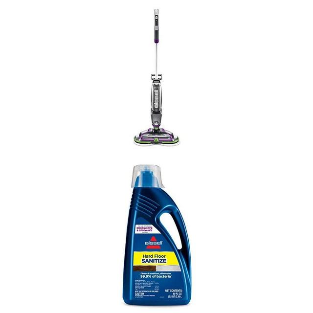 SpinWave Cordless PET + 80oz Sanitize Formula