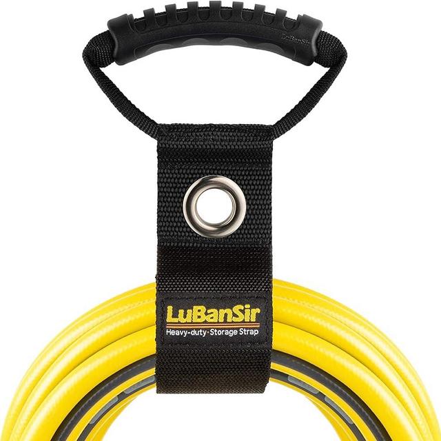 LuBanSir 3 Pack Extension Cord Organizer, 17" Portable Hook and Loop Storage Straps with Grommet Fit Extension Cords, Cables, Ropes, Garden Water Hoses Carrying and Hanging