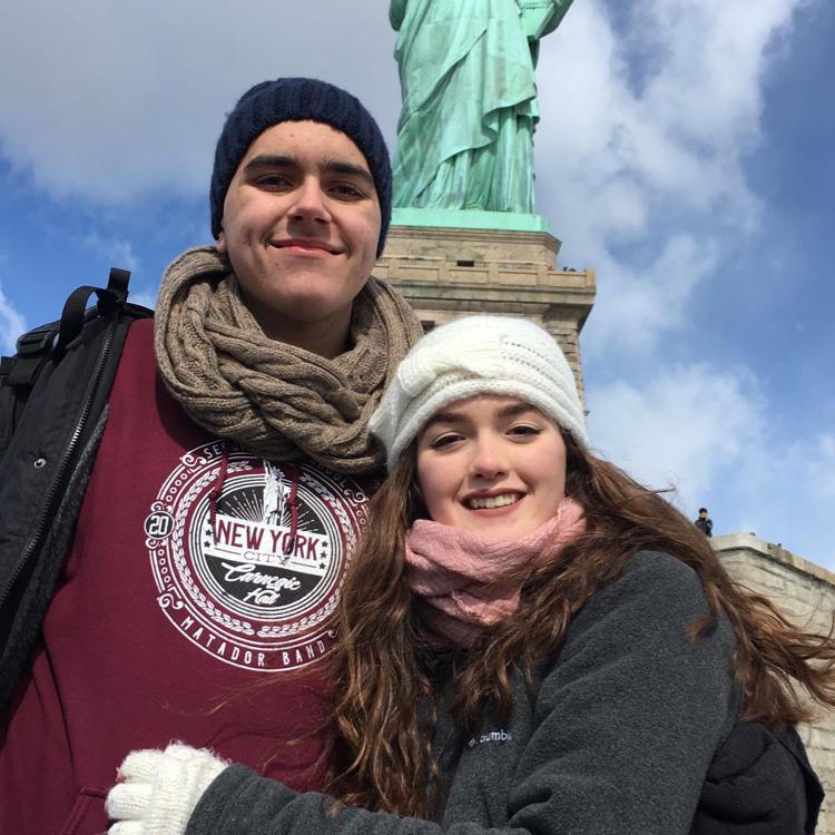 March 11, 2017 - Our second trip out of state together. We took a high school band trip to New York!