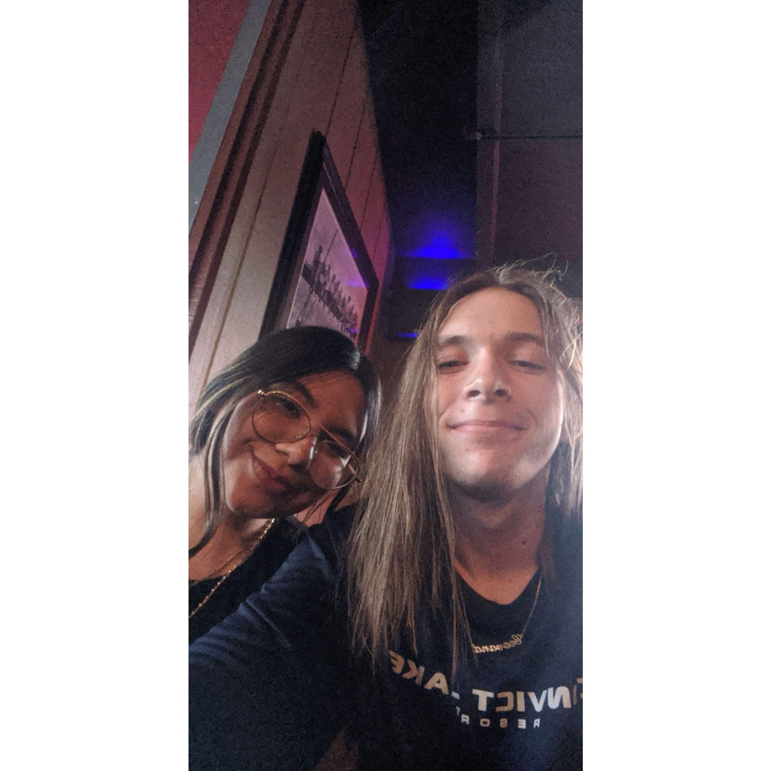 During the first year of us dating.
