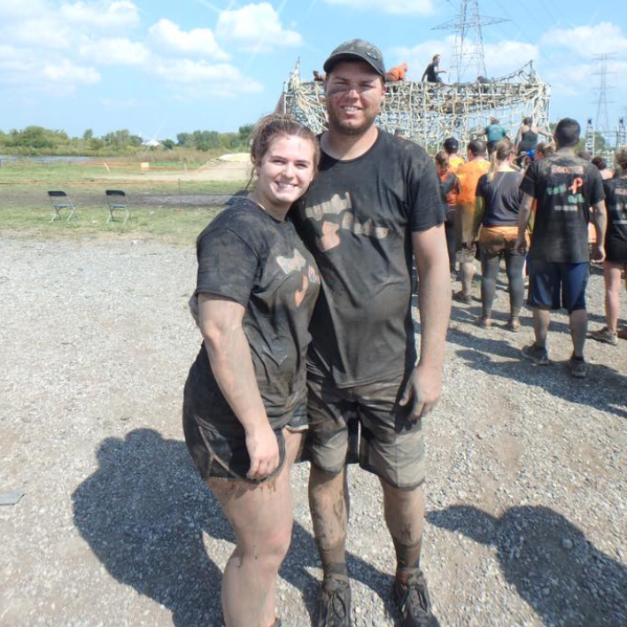 September 2017 - We did a mud run 5k!