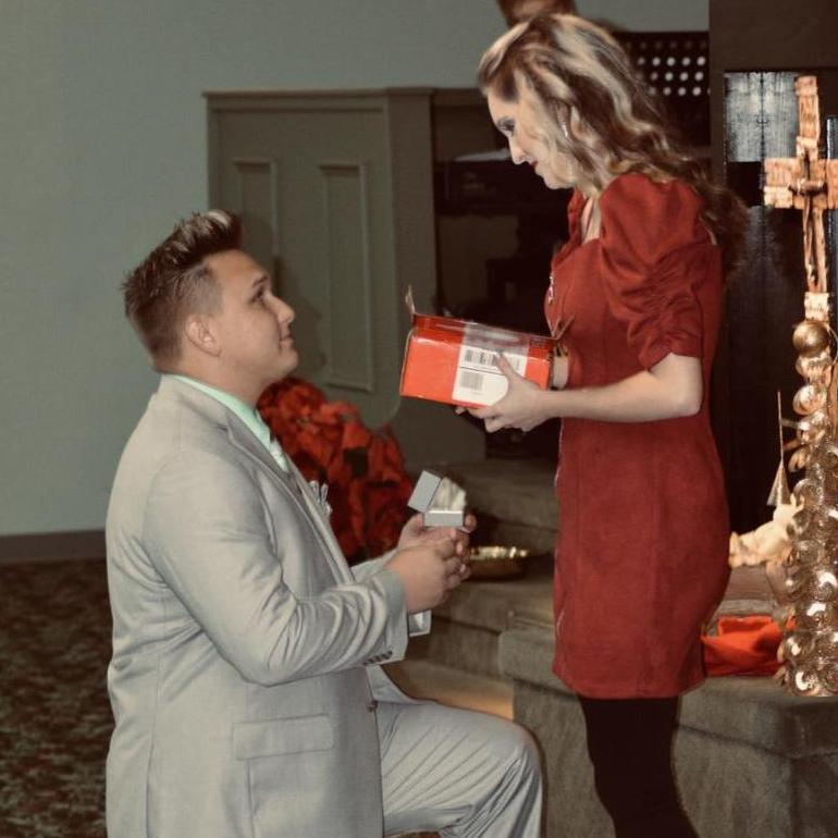 She said yes!