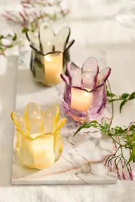 Floral Tealight Holder
