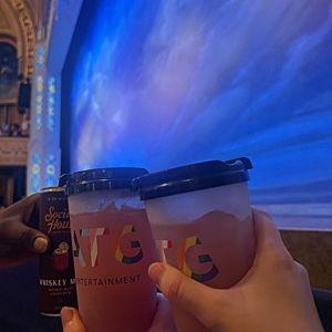Actual Cost of Two (2) Drinks at a Broadway Show