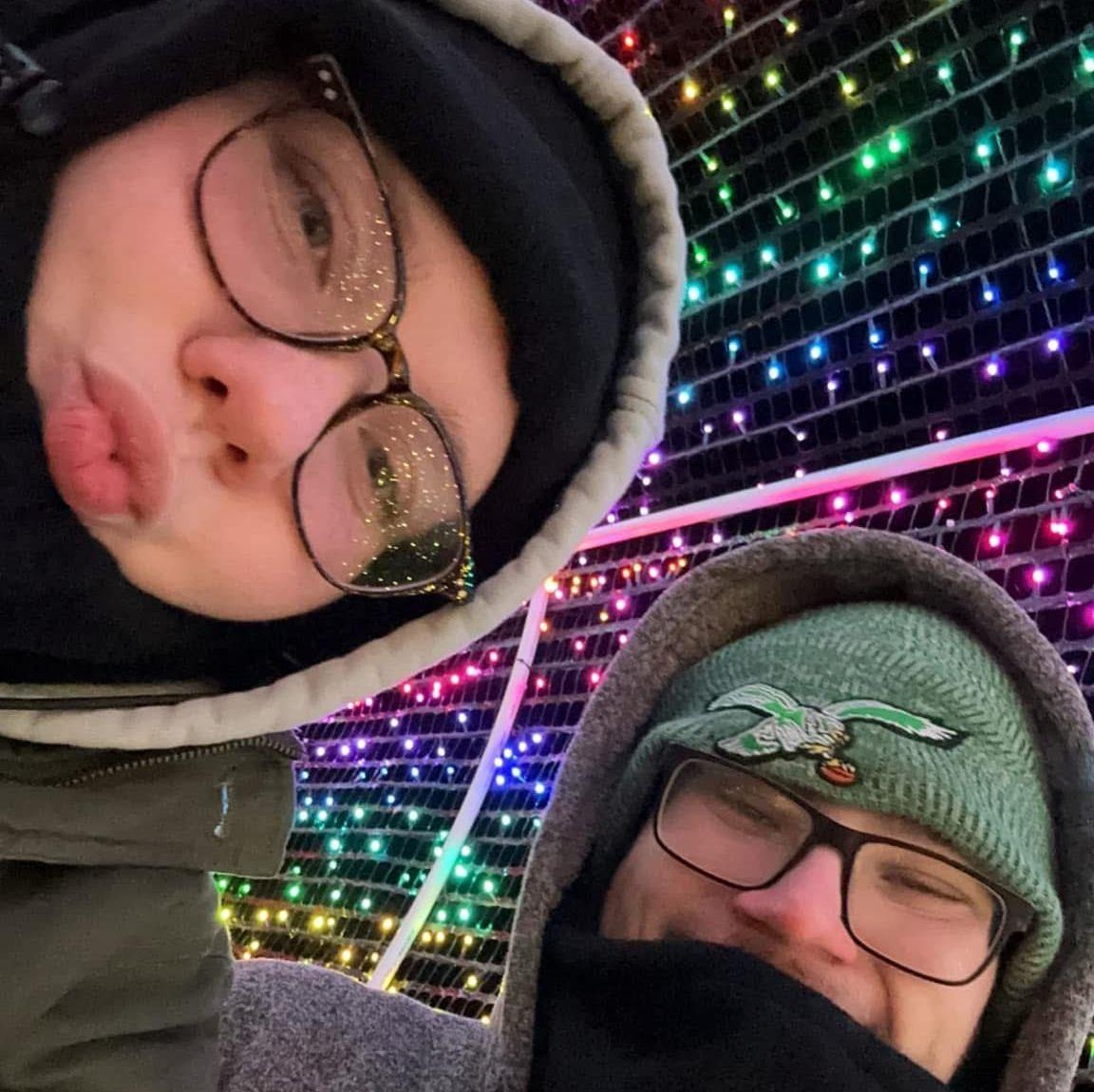 Christmas light show at the Leigh Valley Zoo 2024